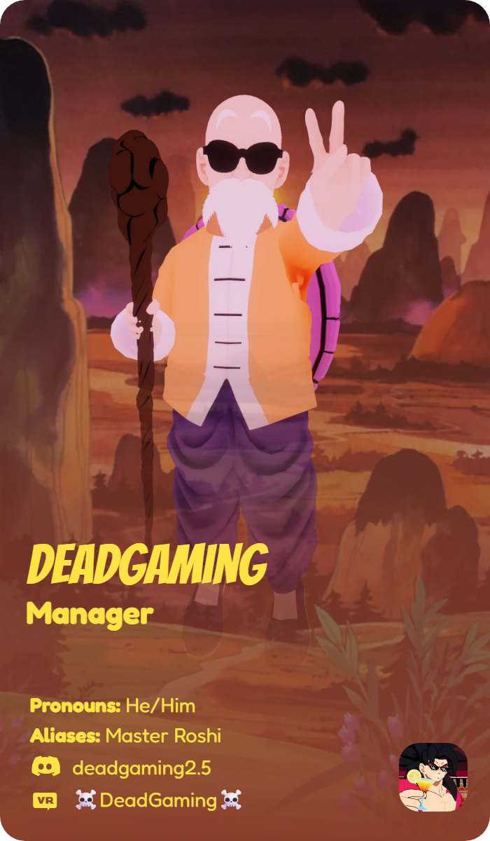 DeadGaming profile card