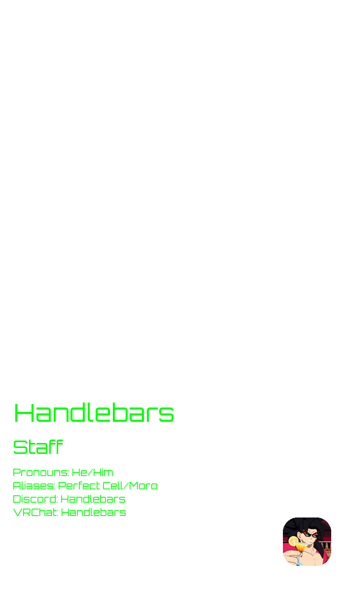 Handlebars profile card