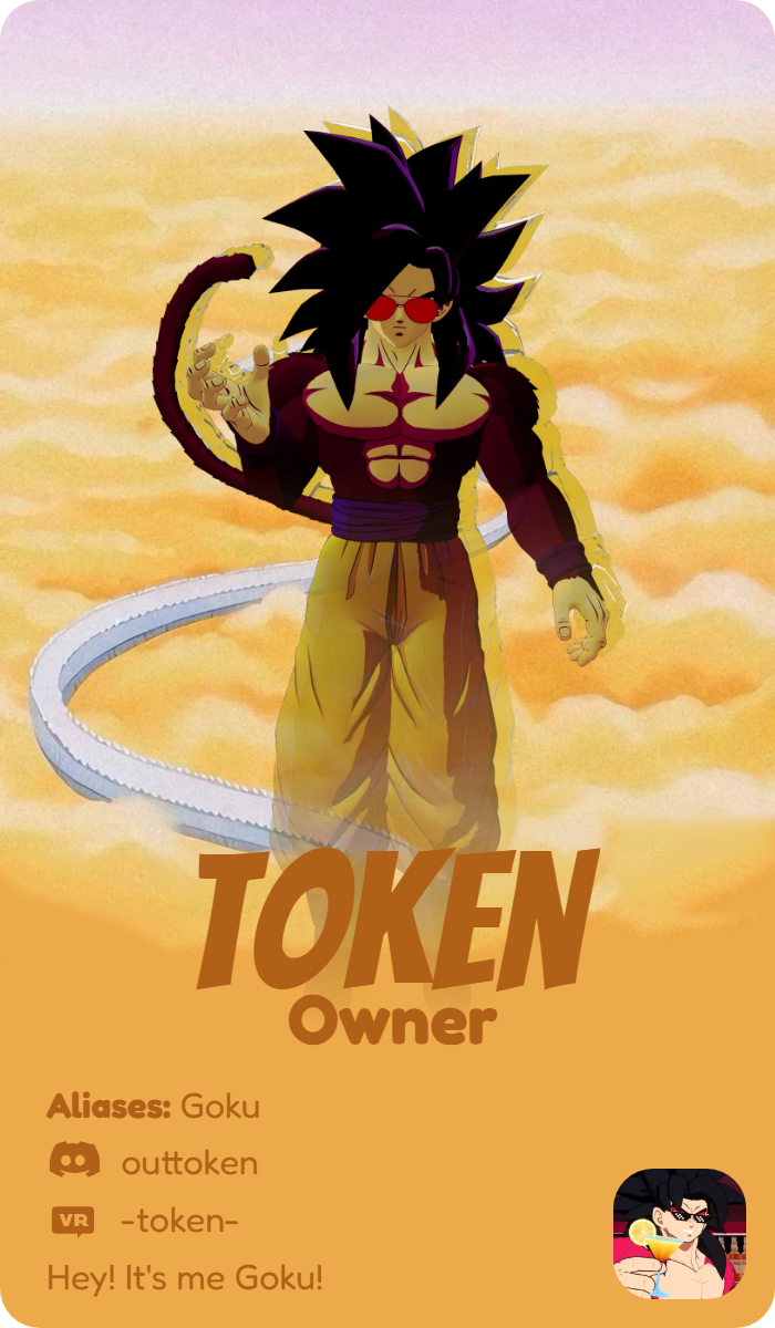 Token profile card